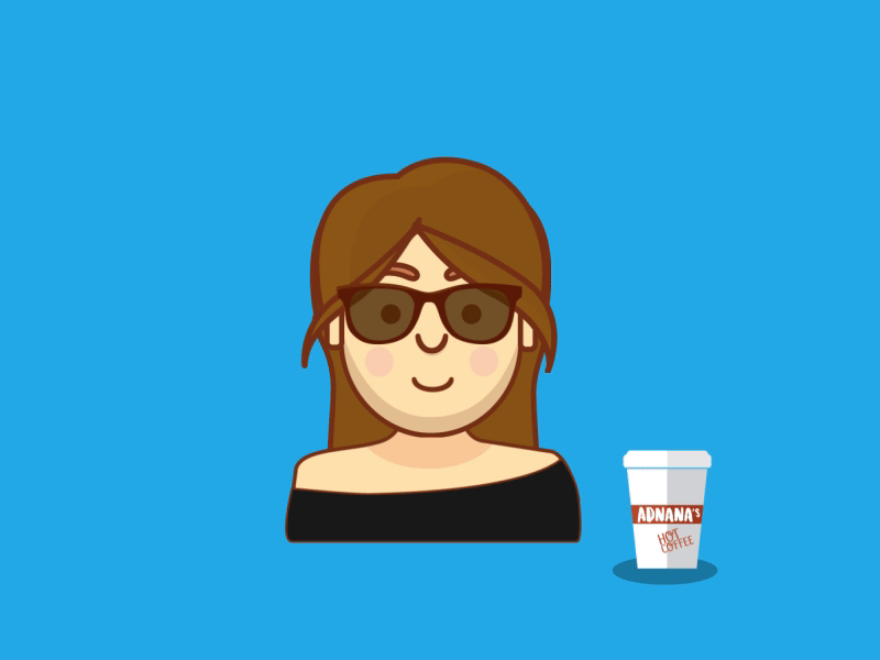 Bad kitty. Good kitty. animation cat coffee illustration quick doodle