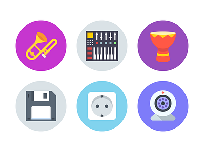JetFlat icons update devices flat icojam icons jetflat multimedia vector