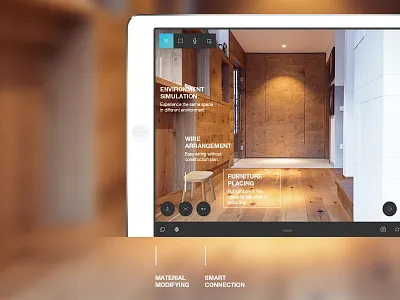 Enspace APP prevue ar augmentedreality design develop graduation interior prevue smartspace
