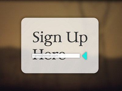 Daily UI dailyui digital prompt sign up