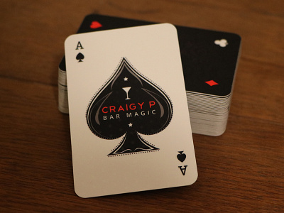 Business Cards ace business cards magic magician spades