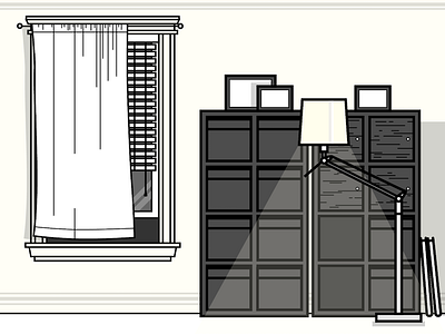 The Wall - WIP graphic design illustration sketch