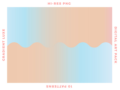 Gradient Luxe beach dreamy gradient op art pastel sci fi sunrise sunset surface pattern