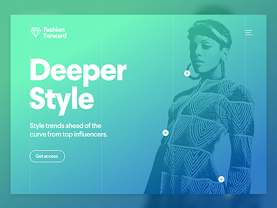 Fashion Site Exploration design fashion graphics landing page style ux website