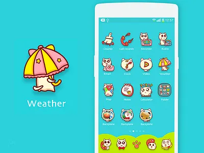 Young Mr. meow 2014 childrens cute day international jin kitty meow mr. theme weather young