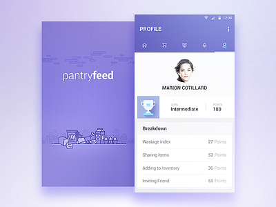 Pantryfeed_Profile_Splash android bangalore food india inventory iphone 6 milk pantry perishable items profile splash