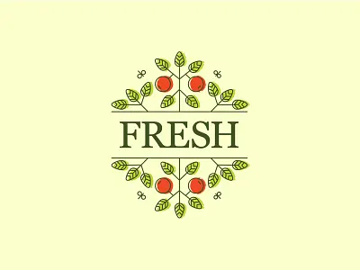 -Fresh- brand branding identity logo logodesign logotype