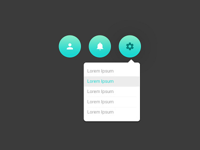 Daily Ui 027 027 daily design dropdown interface ui