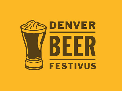 Denver Beer Festivus beer logo