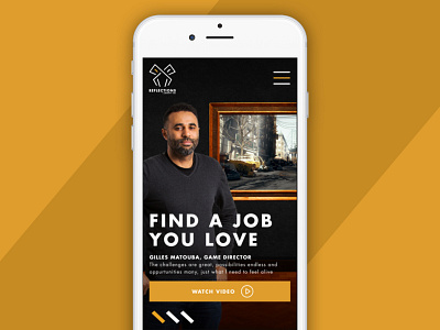 Ubisoft Reflections - Responsive Website design mobile mobile design responsive responsive design ubisoft ubisoft reflections ui ui design ux video game