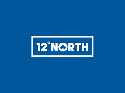 12° NORTH Logo design apparel branding design identity logo store typography