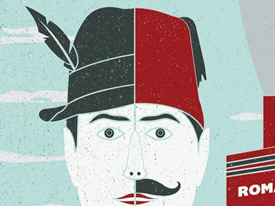 Book Cover Detail book cover east factory fez germany grit illustration novel ottoman west