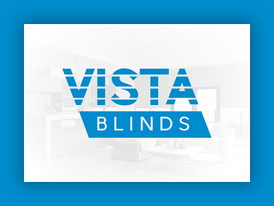 Vista Blinds Belfast belfast blinds branding logo