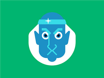 Koschey The Immortal angry evil icon illustration koschey the immortal portrait tale vector wicked Бессмертный Кощей