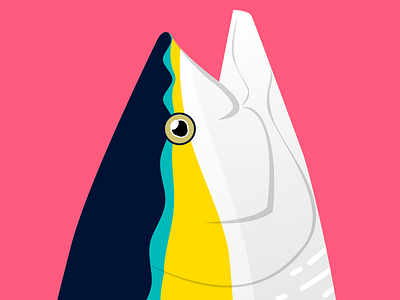 Tuna Boi daily design fish tuna yellow fin