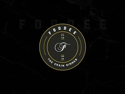FOODEE Restaurant Badge (Re-Branding) branding identity logo logo mark rebranding restaurant restaurant badge restaurant logo