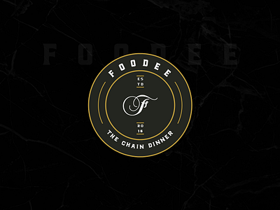FOODEE Restaurant Badge (Re-Branding) branding identity logo logo mark rebranding restaurant restaurant badge restaurant logo