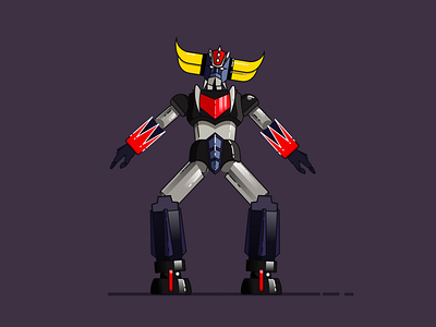 grendizer anime goldorak grendizer hero robot