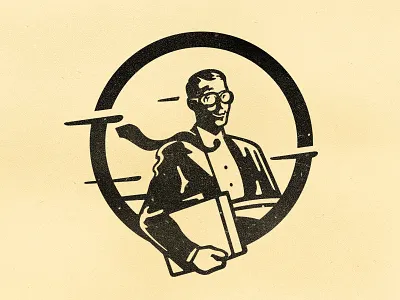 Onboardability :: Cropped Logo 1950s briefcase motorcycle passenger sidecar