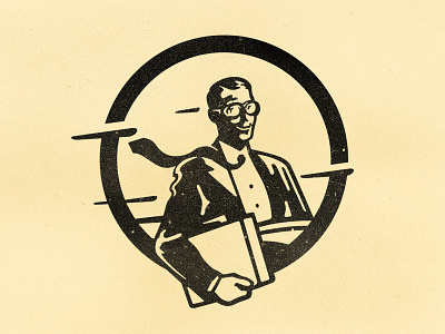 Onboardability :: Cropped Logo 1950s briefcase motorcycle passenger sidecar