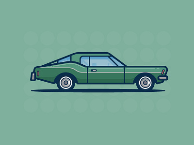 Riviera auto car icon illustration vector