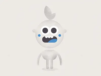 Shadow boy character illustration shape texture