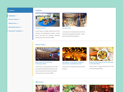 Commer Report Page china content detail events shanghai ui ux