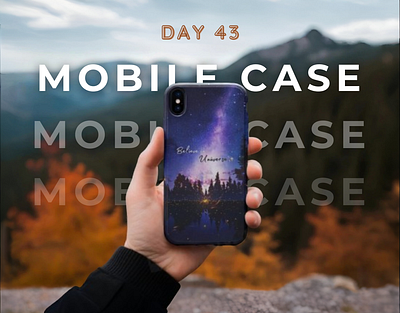 Day 43 of 100 Days Daily UI Challenge: Mobile Case Design aestheticdesign believe canva canvadesign creativedesign customcase dailyui dailyuichallenge day43 designinspiration digitalart graphicdesign iphone magic mobile case mobileaccessories mobilecasedesign printdesign universe wallpaper