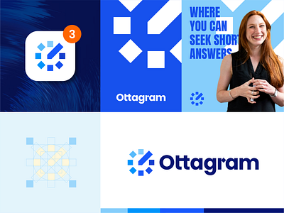 Ottagram - Logo App Icon Design abstrack logo app icon design bold logo branding data fintech logo icon logo design mobile app modern logo occupation octagon logo secure social network tech technology logo visual identity