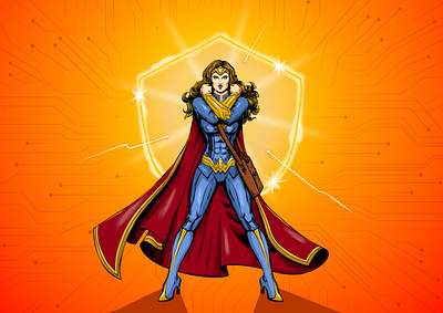 Super woman design