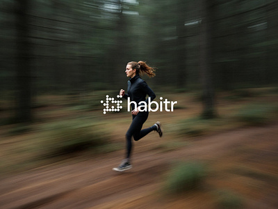 Habit Tracker Logo ai image concept design logo mobile