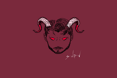 Been called a demon art digitalart illustration