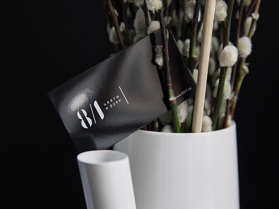 8/1 Flowers & Hands beauty blackandwhite brand branding flower hands identity logo saloon stationery