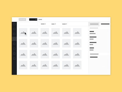 Wireframe CMS cms ui ux wireframe