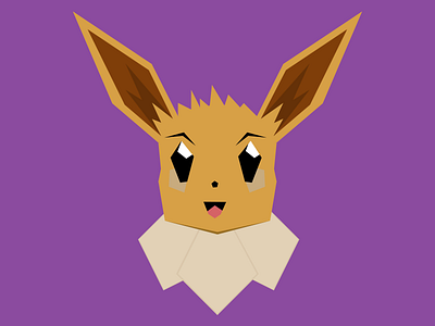 Vector Eevee eevee photoshop pokemon shapes vectors