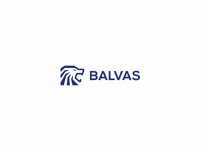Balvas balvas creative futureform lion lionhead logo logodesign minimal simple solid