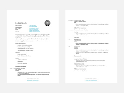 LaTeX Typeset CV and Cover Letter Boilerplate with CI cover letter cv git latex résumé typography