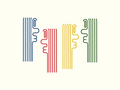 Clique clique experimenting form illustration letters