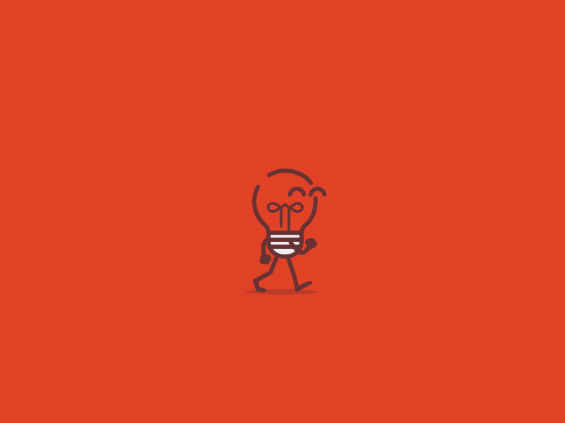 Taking the right steps flare go daddy godaddy idea lightbulb