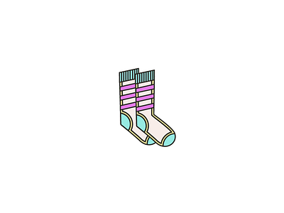 Laundry Day clothes icon illustration laziness socks