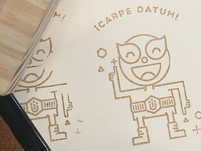 Lasercut Stamping character cute dance emoji illustration lasercut lasercutting laugh luchador stamp stamping texture