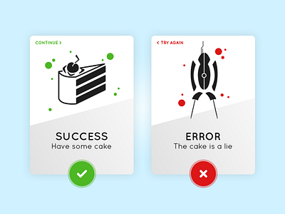 Daily UI #011 / Flash Message 011 daily ui error flash message portal success ui video games