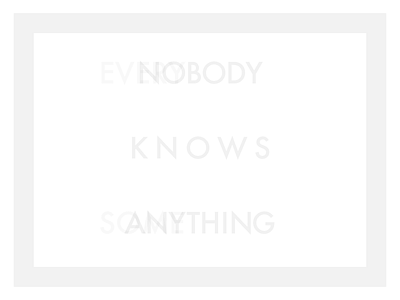 “Nobody Knows Anything” – William Goldman futura michael bierut william goldman