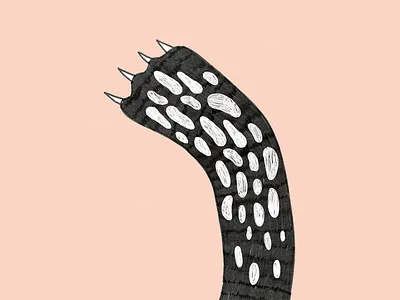 Waving illustration