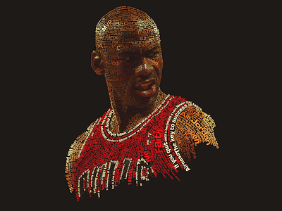 Michael Jordan Classic 23 air jordan basketball god inspired greatness jordan michael jordan mj nike sports typeface typographic