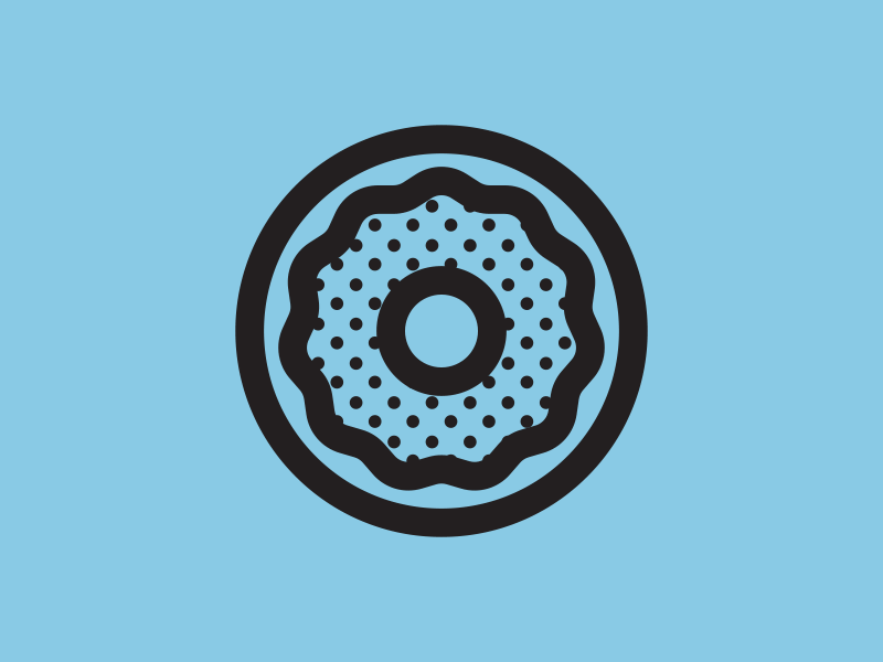 Donut Day color donut frosting gif icon illustration sprinkles ui