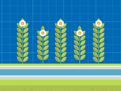 Flowers nature vector