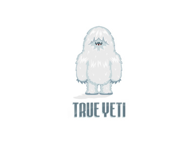 Modern True Yeti Logo Design (Sold) cold freeze ice logo logos mascot sale snowman yeti