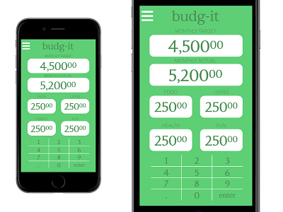 Daily UI 004 004 app calculator dailyui process ui ux