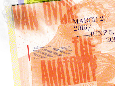 Layers | Van Dyck exhibition layers museum photoshop poster type vandyck